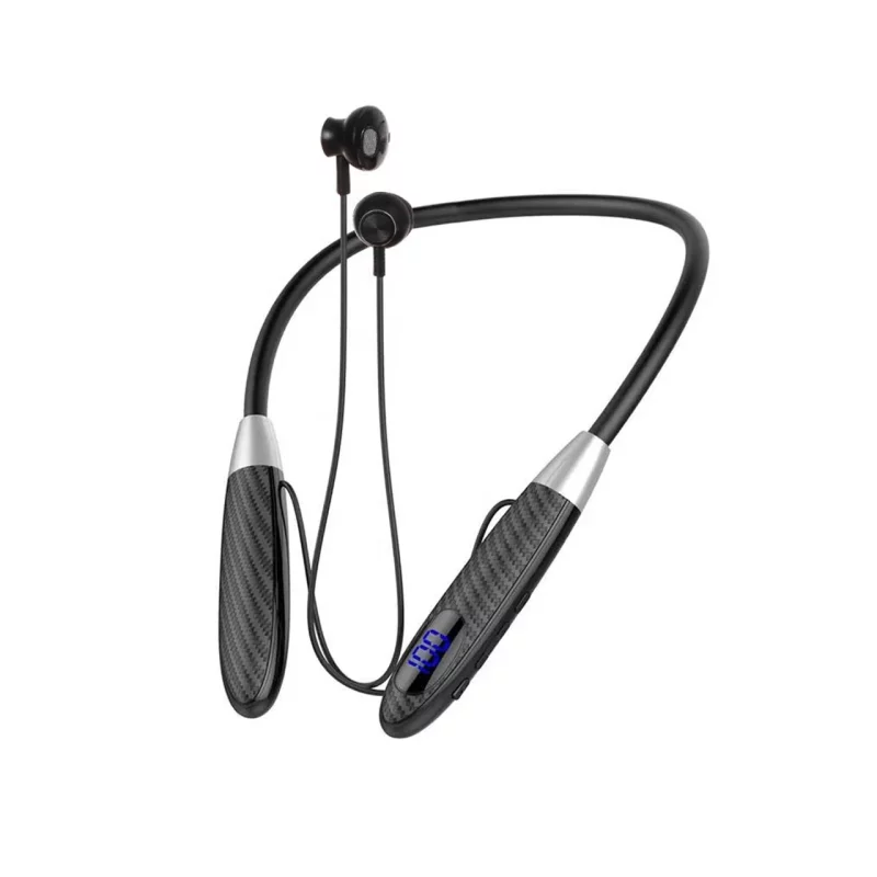 هندزفری گردنی بی سیم BUKU مدل BE-006 - مشکی - MMS (گارانتی شش ماهه YA) - تصویر 2