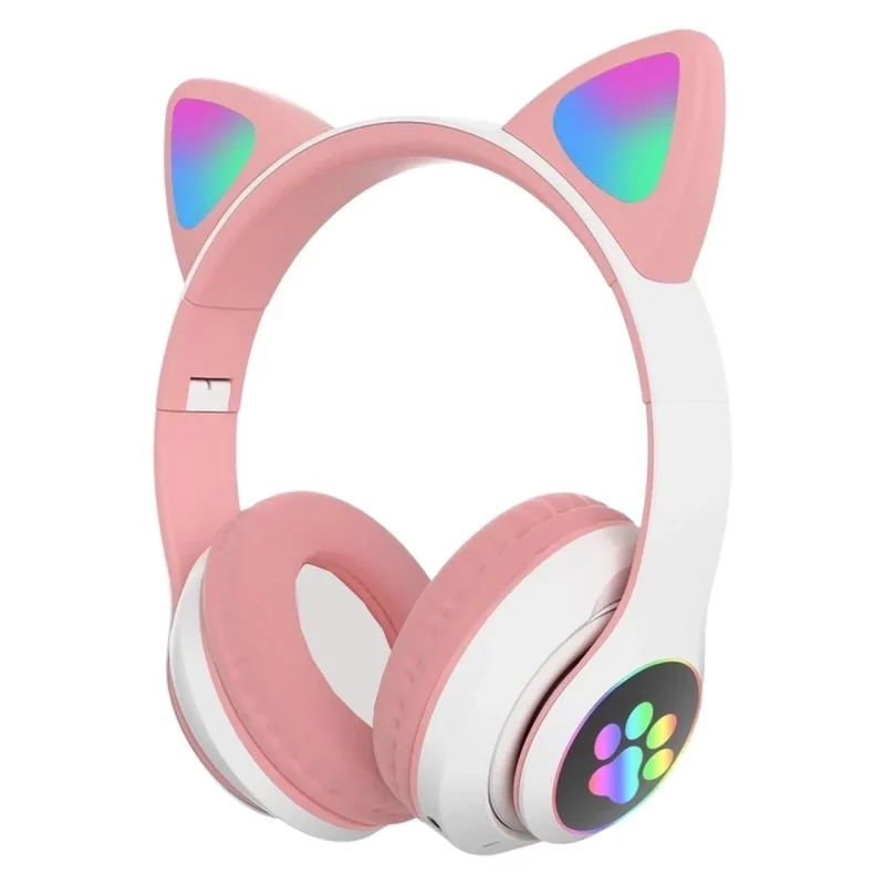 هدفون بی سیم Cats مدل CXT-B39M - سفید صورتی - ASP (گارانتی شش ماهه آروین سپهر) - تصویر 2