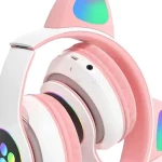 هدفون بی سیم Cats مدل CXT-B39M - سفید صورتی - ASP (گارانتی شش ماهه آروین سپهر) - تصویر 4