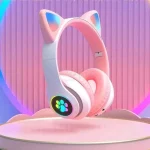 هدفون بی سیم Cats مدل CXT-B39M - سفید صورتی - ASP (گارانتی شش ماهه آروین سپهر) - تصویر 7