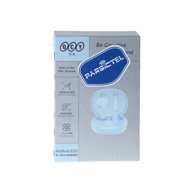 ایرفون بی سیم QCY مدل Ailybuds E20 ANC - آبی (گارانتی یکساله تعویض شرکتی) - تصویر 5