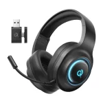 هدفون بی سیم گیمینگ مدل QCY V200 - مشکی (گارانتی یکساله تعویض شرکتی)