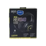 هدفون بی سیم گیمینگ مدل QCY V200 - مشکی (گارانتی یکساله تعویض شرکتی) - تصویر 10