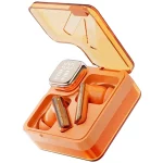 ایرفون بی سیم QCY مدل Melobuds Neo - نارنجی (گارانتی یکساله تعویض شرکتی)