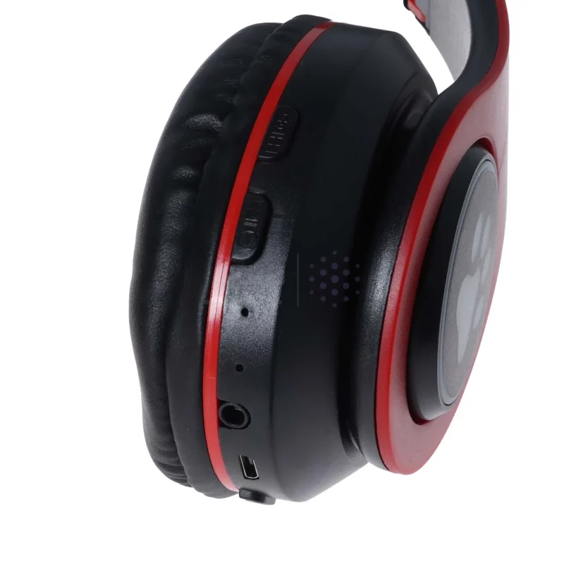 هدفون بی سیم Cats مدل CXT-B39M -قرمز مشکی- ASP (گارانتی شش ماهه آروین سپهر) - تصویر 7