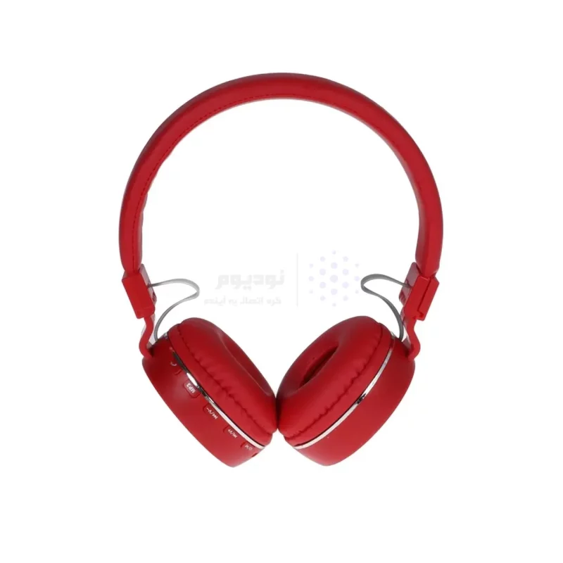 هدفون فانتزی بی سیم Labubu مدل AH-706G - قرمز - تصویر 3