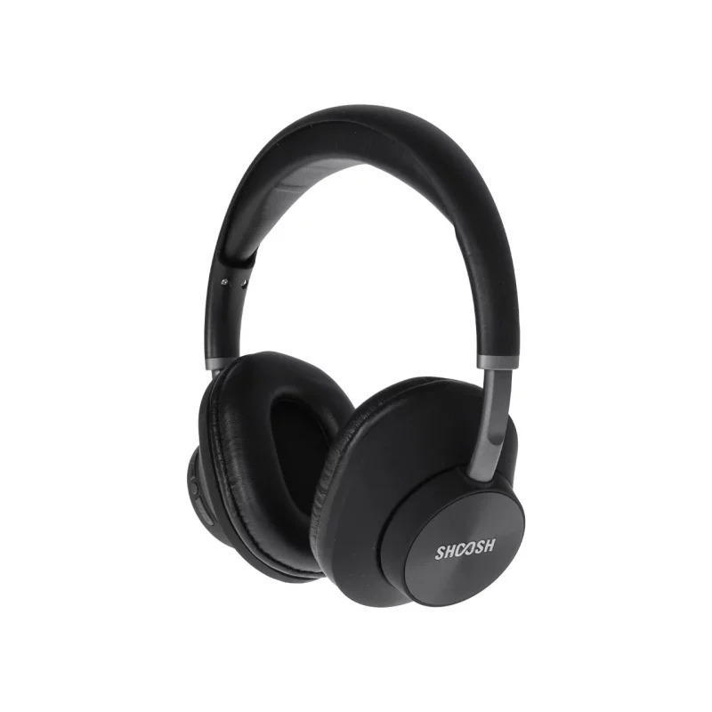 هدفون بی سیم Shoosh مدل SH-704 Plus - مشکی - SMO - تصویر 2