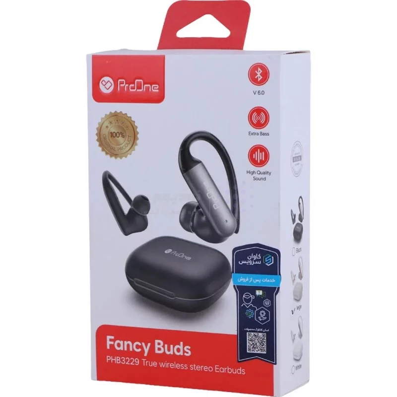 ایرفون بی سیم ProOne مدل Fancy Buds PHB3229 - مشکی - تصویر 10