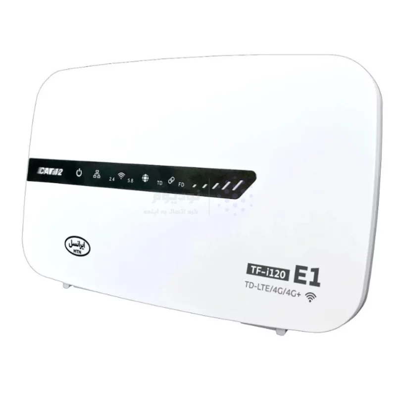 مودم رومیزی ایرانسل مدل TF-i20 E1 TD-LTE / 4G - سفید (Unlocked)(گارانتی یکساله باهم اندیشان) - تصویر 3