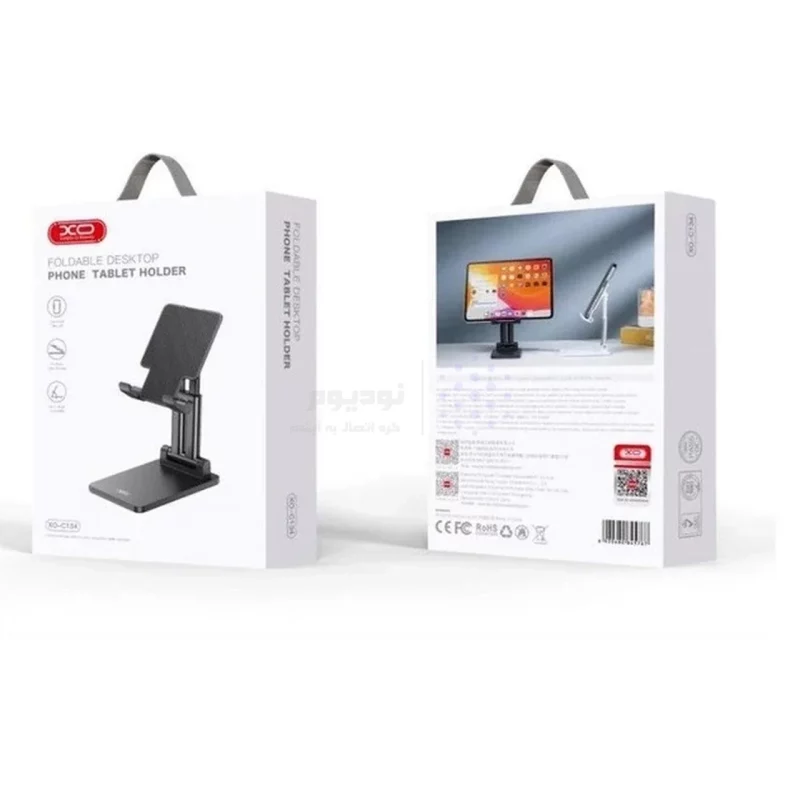 هولدر گوشی موبایل و تبلت پایه دار XO مدل XO-C134 - مشکی - تصویر 7