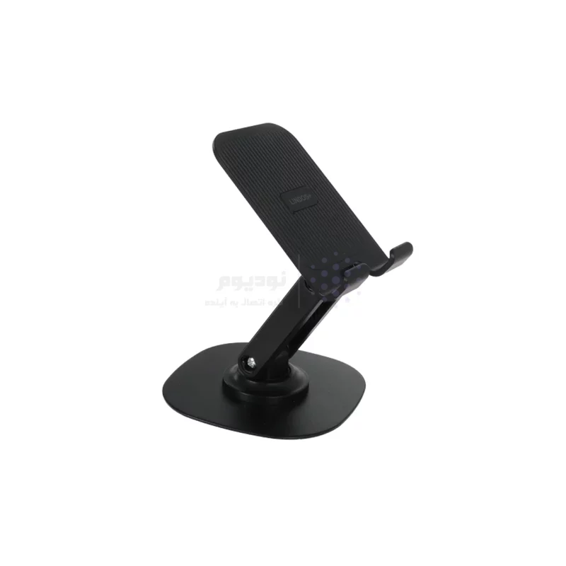 هولدر گوشی موبایل پایه دار +Lindos مدل HL-26 - مشکی (گارانتی تعویض یکساله شرکتی) - تصویر 4
