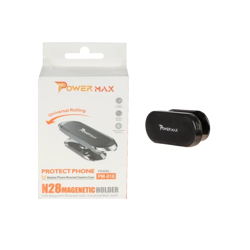 هولدر مگنتی گوشی موبایل Power Max مدل PM-018 - مشکی - تصویر 2