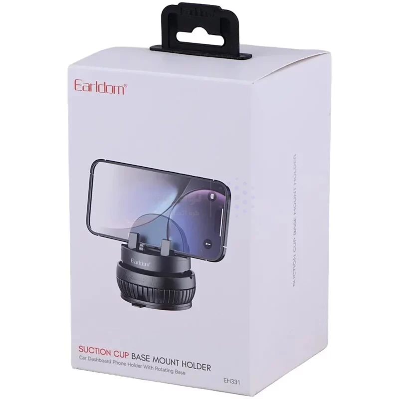 هولدر گوشی موبایل وکیومی Earldom مدل EH331 - مشکی - تصویر 5