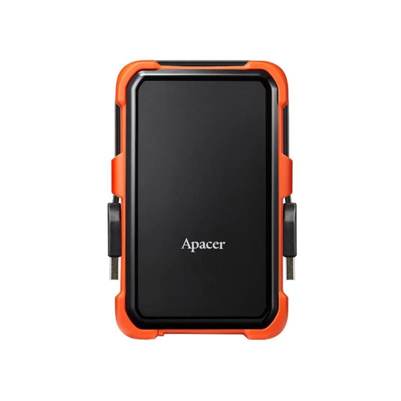 هارد اکسترنال Apacer مدل AC630 ظرفیت 2TB - مشکی نارنجی - تصویر 2