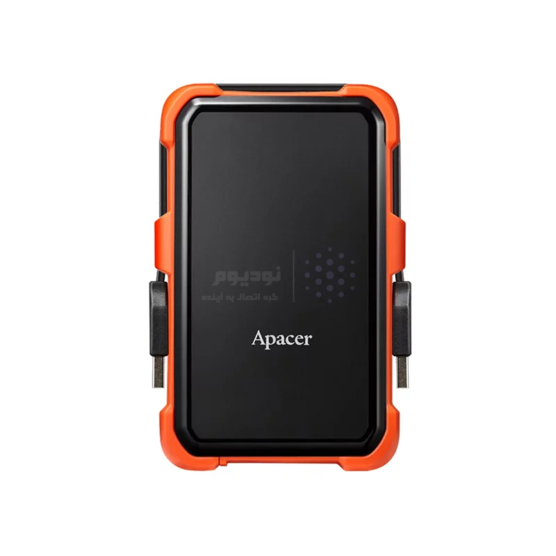 هارد اکسترنال Apacer مدل AC630 ظرفیت 2TB - مشکی نارنجی - تصویر 5