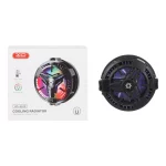 فن خنک کننده گوشی موبایل XO مدل XO-SL03 - مشکی (دارای نورپردازی RGB)