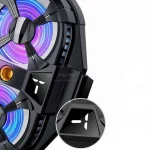 فن خنک کننده گوشی موبایل XO مدل XO-SL04 - مشکی (دارای نورپردازی RGB) - تصویر 4