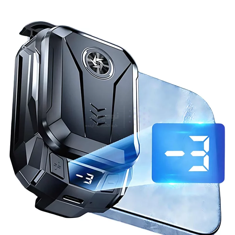 فن خنک کننده گوشی موبایل XO مدل XO-SL06 - مشکی (نورپردازی RGB) - تصویر 4