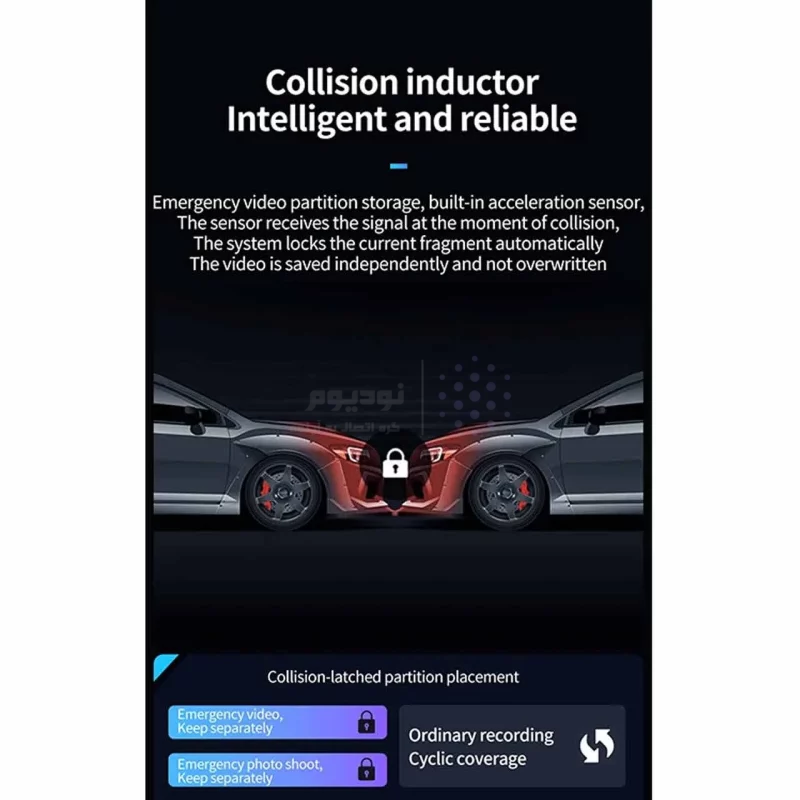 دوربین ثبت وقایع خودرو XO مدل XO-XJ03 - خاکستری - تصویر 8