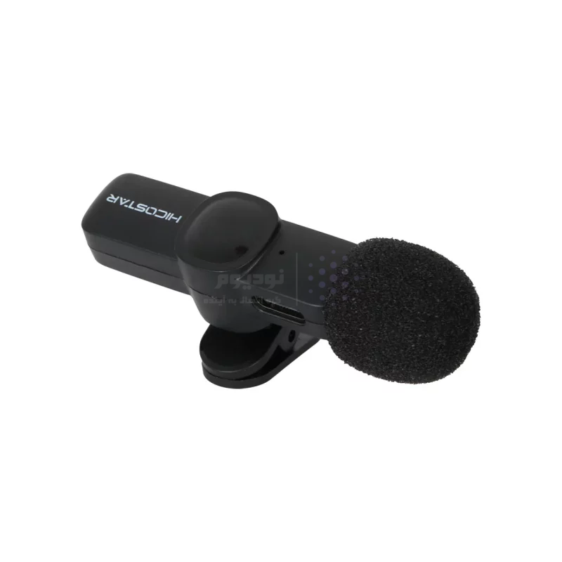 میکروفون یقه ای بی سیم Hicostar Lightning مدل HS-MC522i (دو میکروفون) - تصویر 3