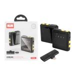 میکروفون بی سیم یقه ای Earldom Lightning مدل ET-MC9L - مشکی