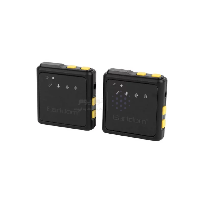 میکروفون بی سیم یقه ای Earldom Lightning مدل ET-MC9L - مشکی - تصویر 5
