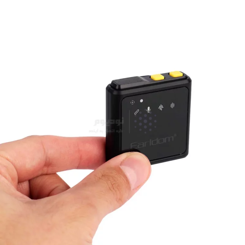 میکروفون بی سیم یقه ای Earldom Lightning مدل ET-MC9L - مشکی - تصویر 9