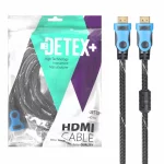 کابل 3 متری DETEX+ HDMI - مشکی
