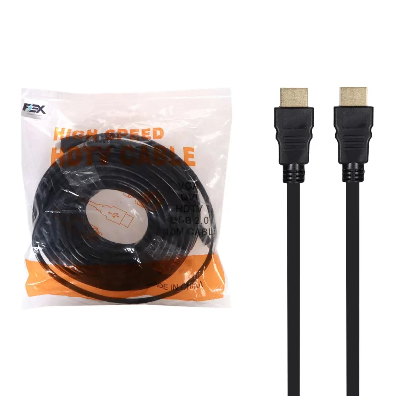 کابل 10 متری FEX HDMI - مشکی - RYL - تصویر 2