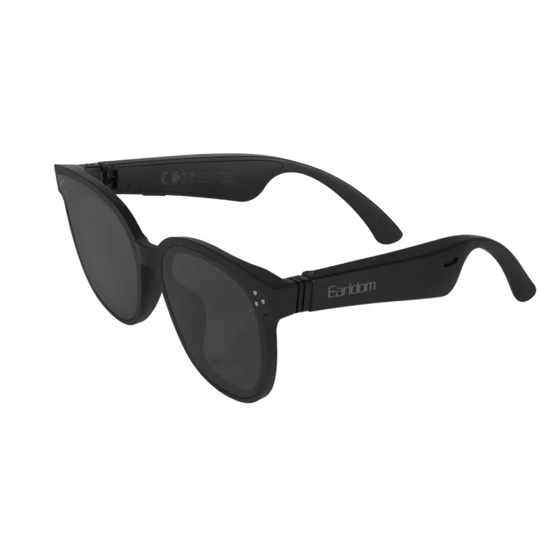 عینک دودی هوشمند Earldom UV400 مدل SG03 - مشکی (قابلیت مکالمه و پخش موسیقی) - تصویر 2