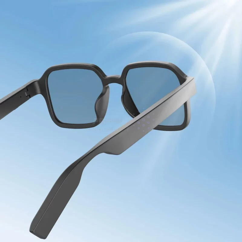 عینک دودی هوشمند Earldom UV400 مدل SG01 - مشکی(قابلیت مکالمه و پخش موسیقی) - تصویر 4