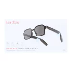 عینک دودی هوشمند Earldom UV400 مدل SG01 - مشکی(قابلیت مکالمه و پخش موسیقی) - تصویر 10
