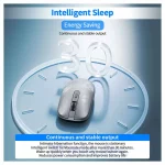 ماوس بی سیم XO مدل XO-M11 - نقره ای - تصویر 4
