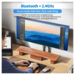 ماوس بی سیم XO مدل XO-M11 - نقره ای - تصویر 6