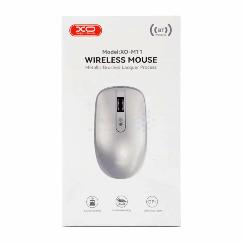 ماوس بی سیم XO مدل XO-M11 - نقره ای - تصویر 10