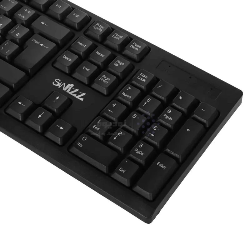 کیبورد و ماوس بی سیم Swizz مدل SWK-2030 - مشکی - RYL - تصویر 7