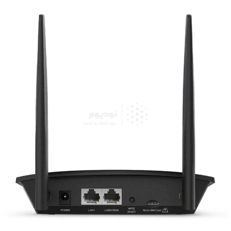 مودم روتر 4G LTE بی سیم TP-Link 300Mbps مدل TL-MR100- مشکی (گارانتی 34 ماهه پانا) - تصویر 6