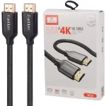 کابل 5 متری 4K Earldom HDMI مدل ET-W26 - مشکی