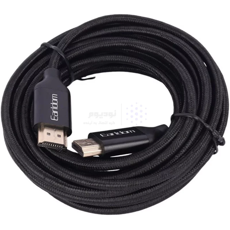 کابل 5 متری 4K Earldom HDMI مدل ET-W26 - مشکی - تصویر 5
