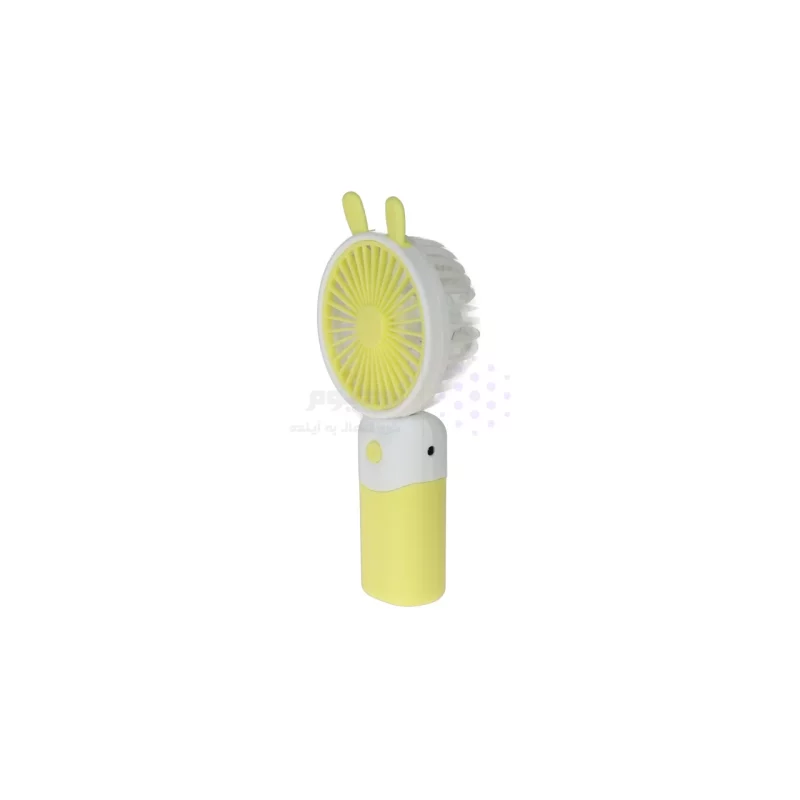 پنکه دستی قابل حمل HEJ مدل HJ5037 - لیمویی طرح 2 - تصویر 4