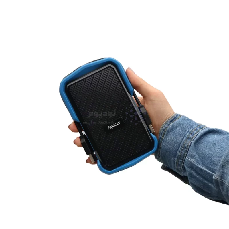 هارد اکسترنال Apacer مدل AC631 ظرفیت 2TB - مشکی آبی - تصویر 6