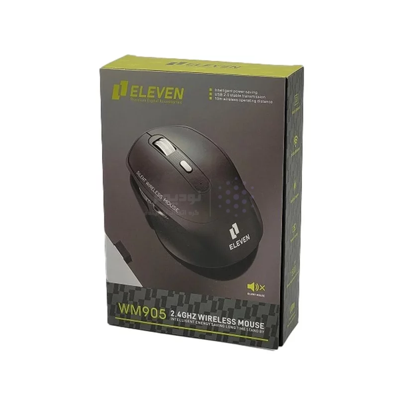 ماوس بی سیم Eleven مدل WM905 - مشکی (گارانتی یکساله شرکتی) - تصویر 10