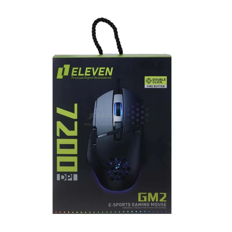 ماوس باسیم گیمینگ Eleven مدل GM2 - مشکی (گارانتی یکساله شرکتی) - تصویر 7