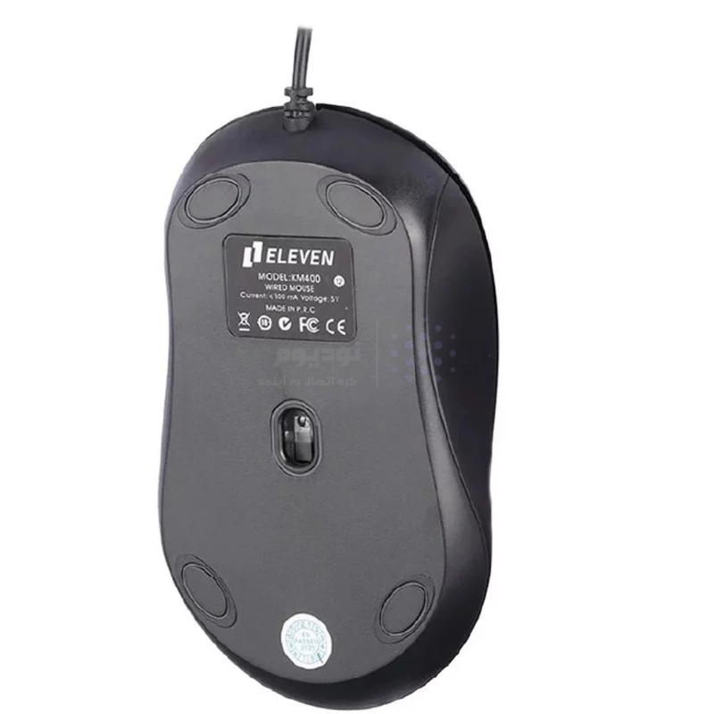 ماوس و کیبورد باسیم Eleven مدل KM400 - مشکی (گارانتی یکساله شرکتی) - تصویر 7