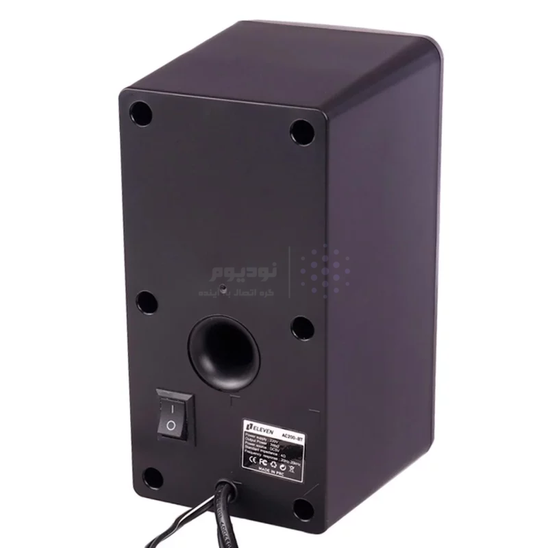اسپیکر رومیزی دوتکه Eleven مدل AC-200BT - مشکی (گارانتی یکساله شرکتی) - تصویر 3