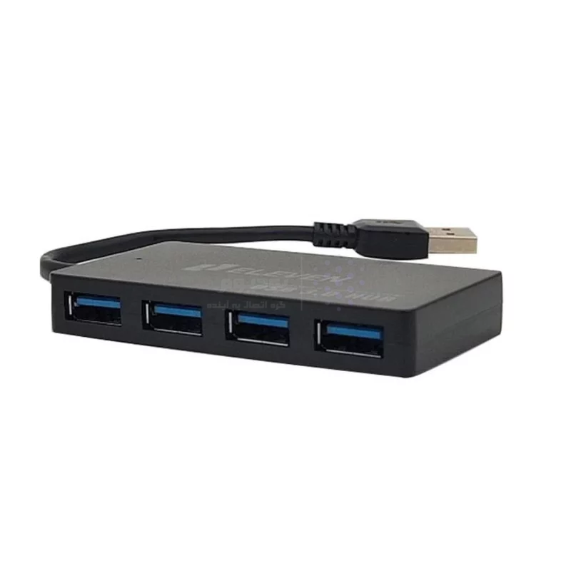 هاب 4 پورت Eleven USB3.0 مدل H301 - مشکی (گارانتی یکساله شرکتی) - تصویر 3