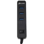 هاب 4 پورت Eleven USB3.0 مدل H302 - مشکی (گارانتی یکساله شرکتی) - تصویر 4