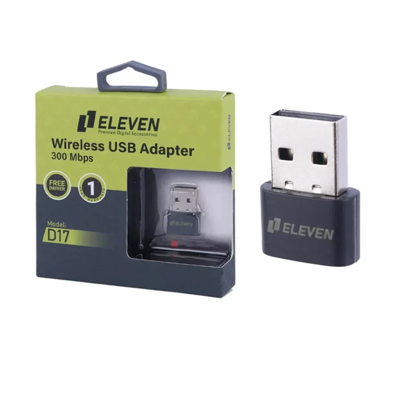دانگل Eleven WiFi مدل D17 - مشکی (گارانتی یکساله شرکتی) - تصویر 2