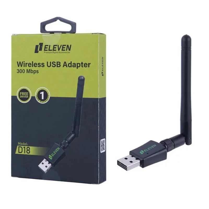 دانگل Eleven WiFi مدل D18 - مشکی (گارانتی یکساله شرکتی) - تصویر 2