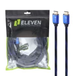 کابل 3 متری Eleven HDTV - آبی (گارانتی یکساله شرکتی)